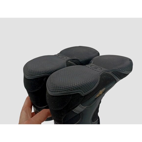 Hayabusa Boxing Shoes Mens Size 7 Black Gold High Top Training Gym Lightweight - Picture 8 of 13